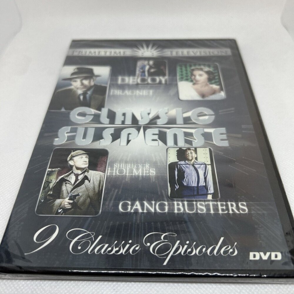 PRIMETIME TELEVISION DVD Classic Suspense 9 Episodes Decoy/ Dragnet New Sealed